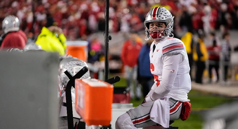 “He Toughed It Out”: Ryan Day Says Kyle McCord Will Be “Fine” After Sustaining a Lower-Extremity Injury Late in Ohio State’s Win Over Wisconsin
