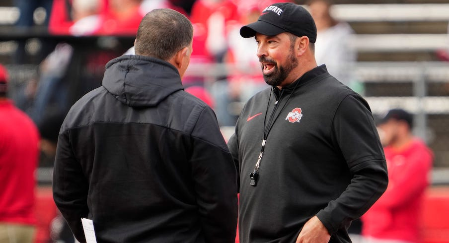 Greg Schiano and Ryan Day