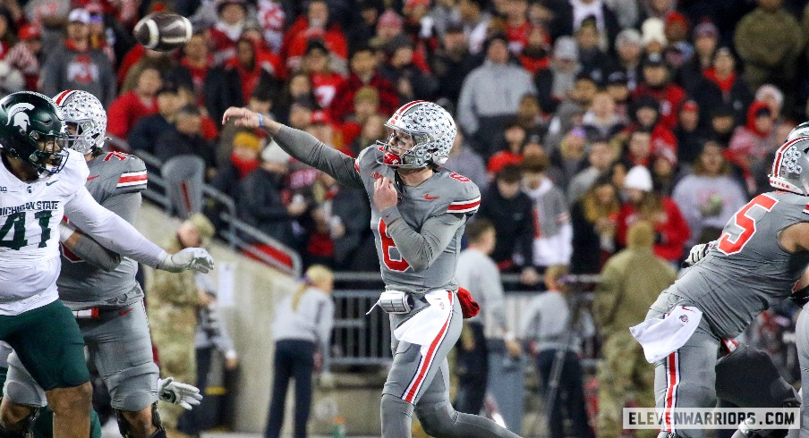 OSU football notebook: A quarterback update, the O-line's