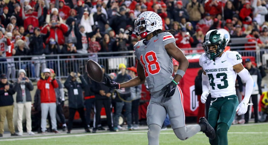 Ohio State wide receiver Marvin Harrison, Jr.