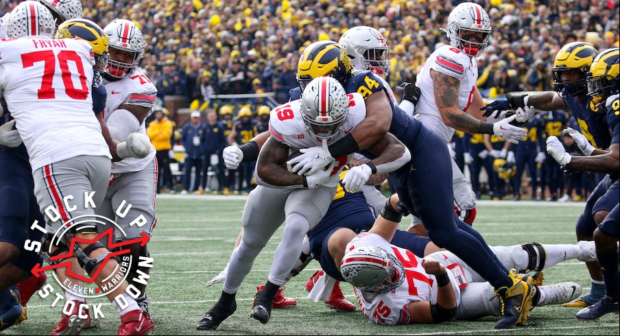 Chip Trayanum and O-line vs. Michigan