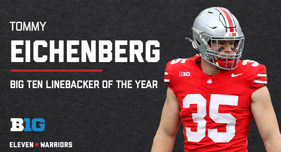 Tommy Eichenberg is the Big Ten Linebacker of the Year.