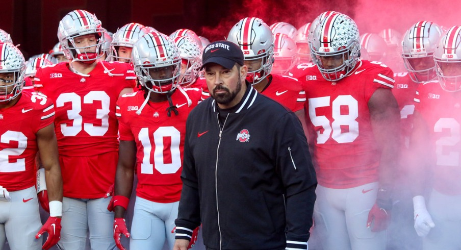 Ohio State head coach Ryan Day