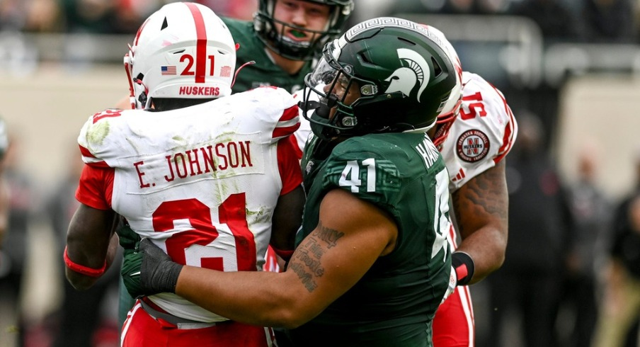 Ohio State Defensive Tackle Transfer Target Derrick Harmon Sticks With Michigan  State | Eleven Warriors
