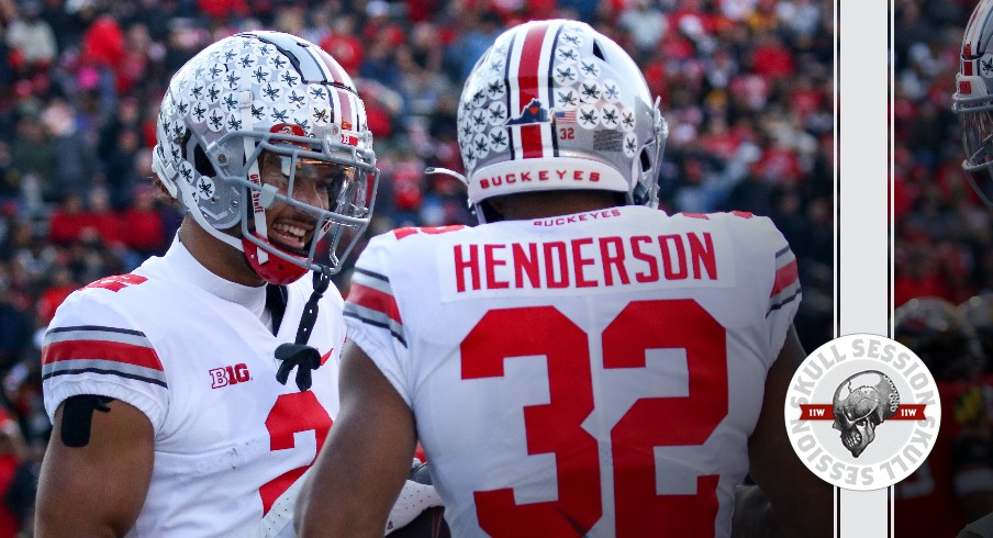 Emeka Egbuka and TreVeyon Henderson