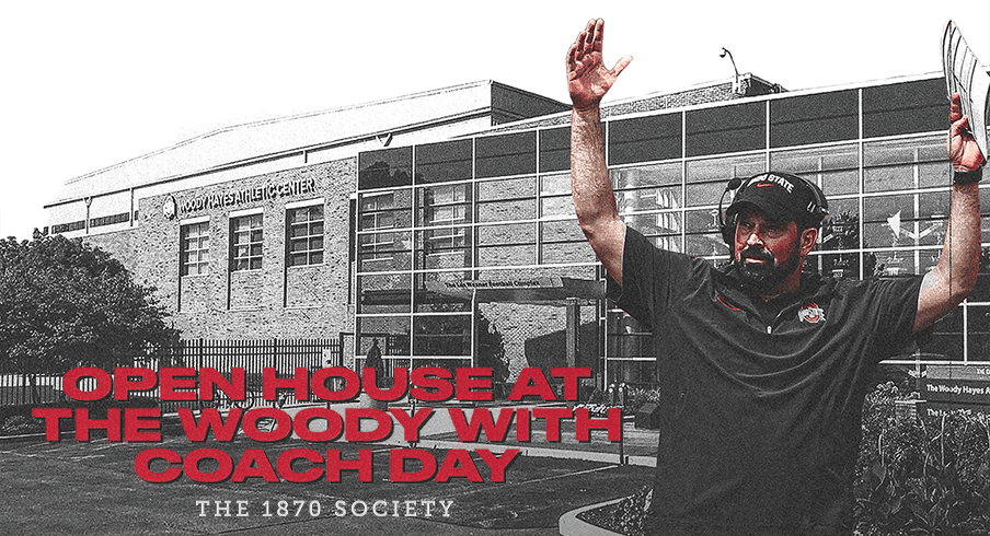 Join Ryan Day and the Ohio State Football team at Open House at the Woody Presented by The 1870 Society