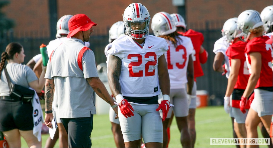 James Laurinaitis and Steele Chambers