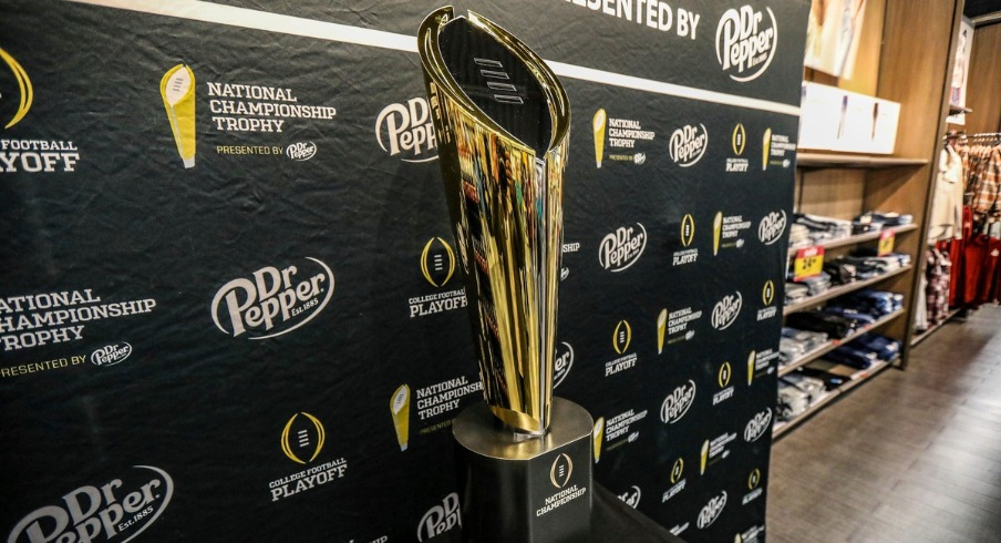 College Football Playoff trophy