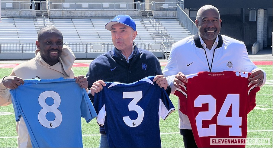 Shaun Wright-Phillips, Roberto Di Matteo and Gene Smith