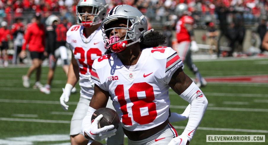 Ohio State Showcases Deep Cornerback Room and Young Pieces At Safety in Spring Game - Eleven Warriors image