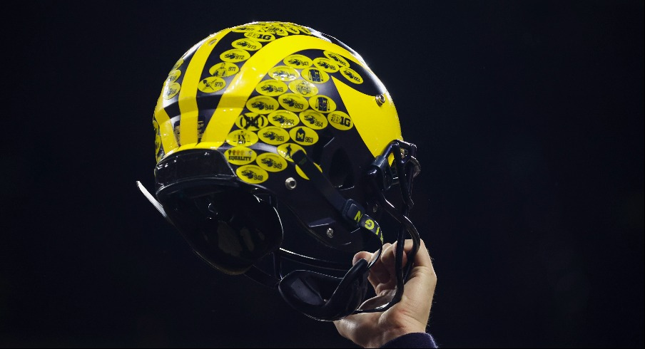 Michigan Football Helmet