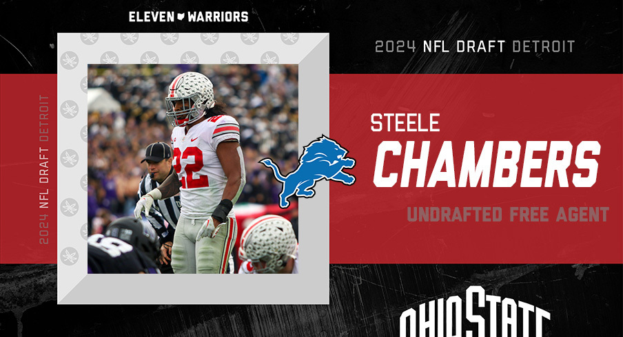 Former Ohio State Linebacker Steele Chambers Signing With Detroit Lions As Undrafted Free Agent