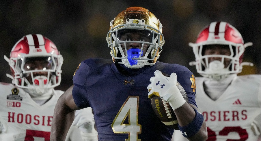 Notre Dame Running Back Jeremiyah Love Wants to Face Ohio State in the  Championship: “We Lost to Them Last Year in a Game We Should Have Won” |  Eleven Warriors