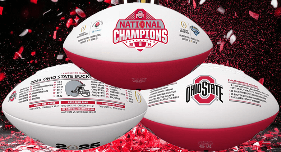 Nikco Sports limited edition Ohio State national championship football