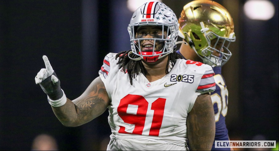 Tyleik Williams in the national championship game
