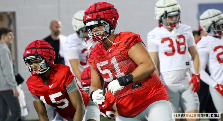 With College Football Playoff Experience, Luke Montgomery Could Anchor Ohio State's Offensive Line in 2025