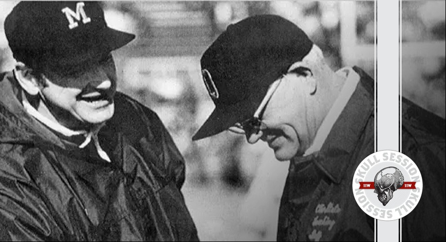 Bo Schembechler and Woody Hayes