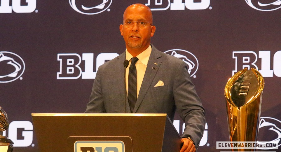 Penn State head football coach James Franklin