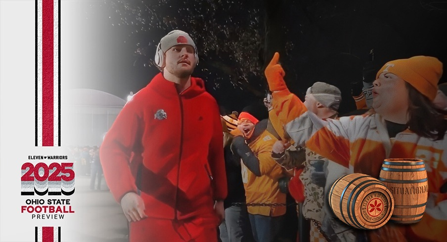 ohio state faced tennessee in the 1st round of the 2024 college football playoff