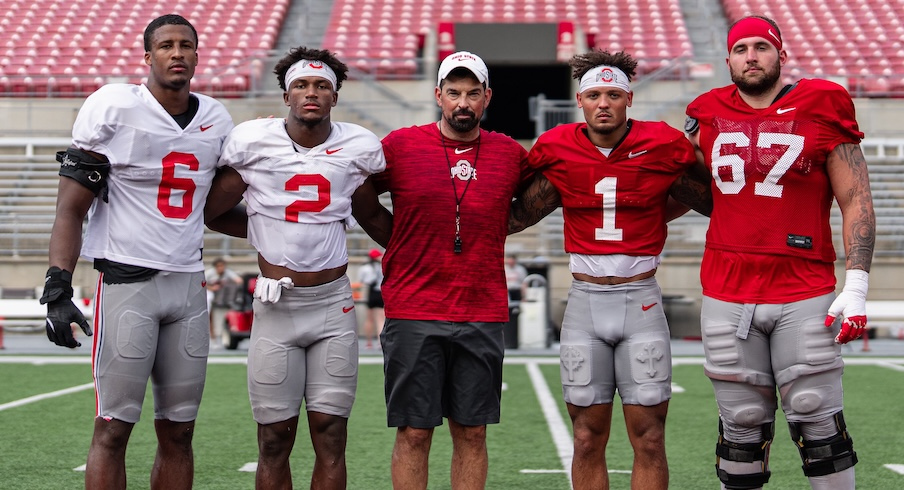 Sonny Styles, Caleb Downs, Ryan Day, Brandon Inniss and Austin Siereveld