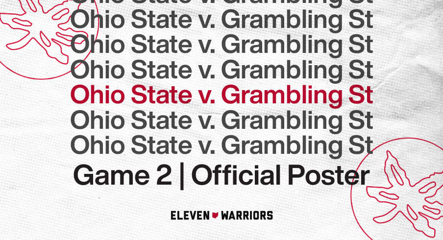Ohio State vs. Grambling State Game Poster