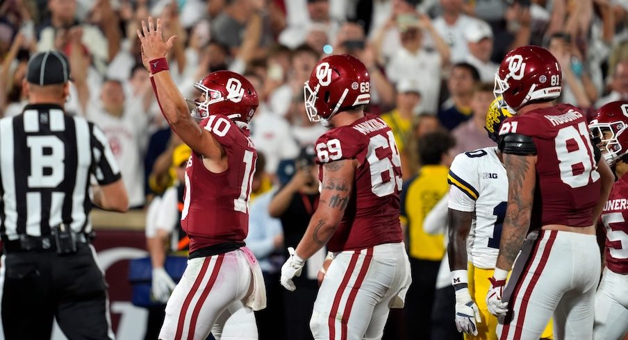 Oklahoma takes down Michigan in Norman