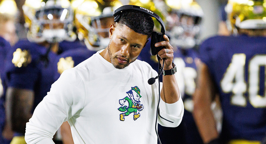 Marcus Freeman is feeling early season pain in South Bend