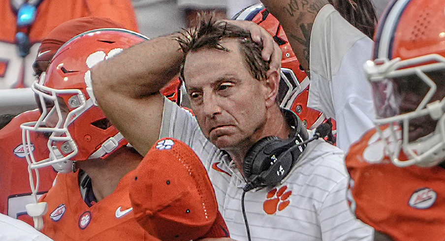 Dabo Swinney is feeling the pain of Clemson's 1–3 start