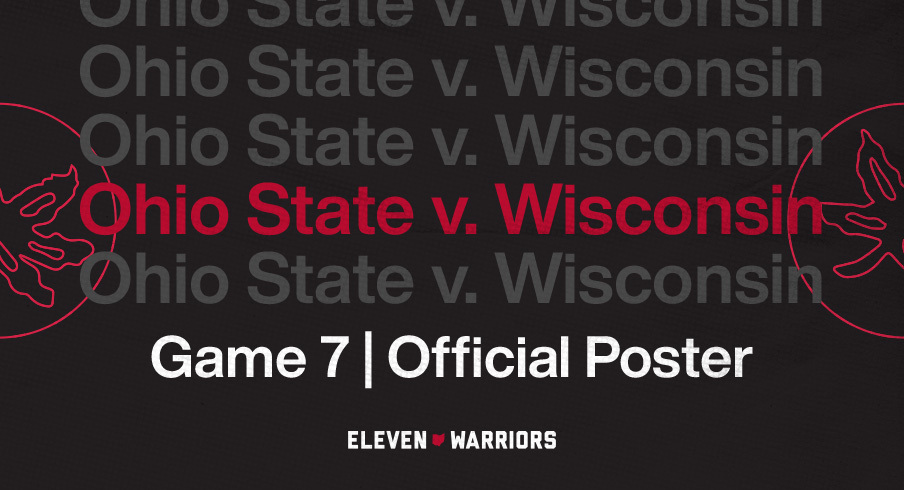 Hot Off the Press: Football Game Poster for No. 1 Ohio State at Wisconsin