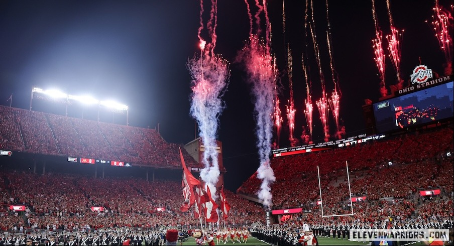 Ohio Stadium before Ohio State’s night game vs. Minnesota