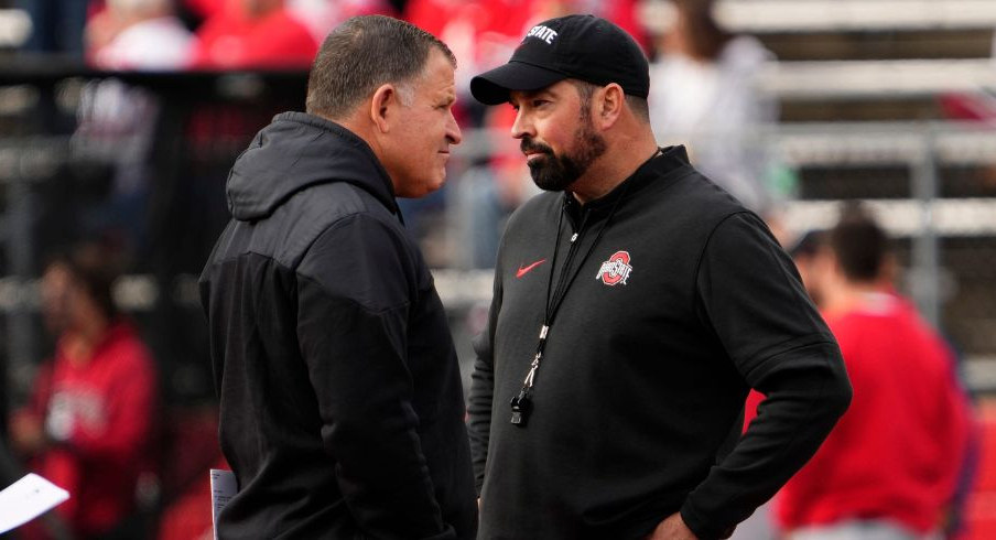 Greg Schiano and Ryan Day