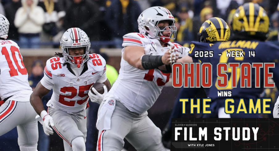 Carson Hinzman anchored the best performance of the season by Ohio State's offensive line.