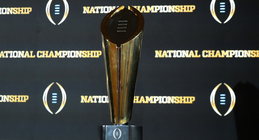 College Football Playoff trophy