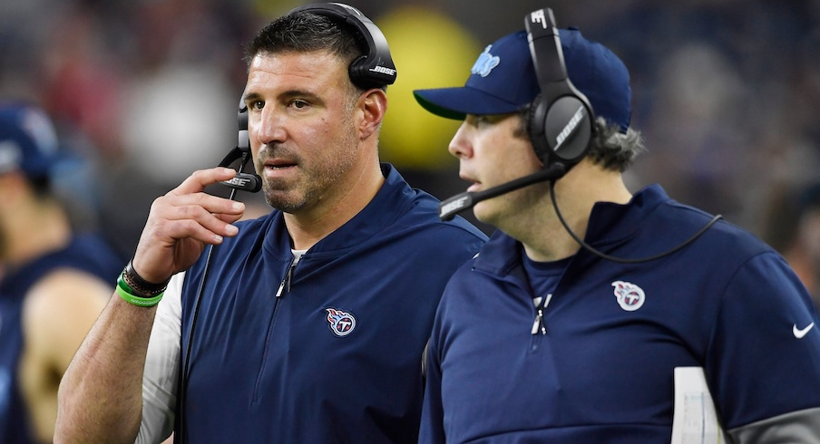 Mike Vrabel and Arthur Smith