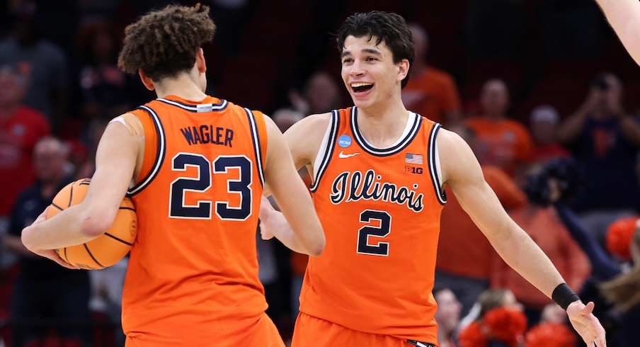 Keaton Wagler and Andrej Stojakovic