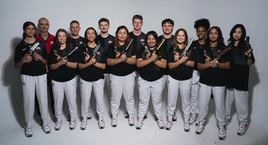 Ohio State pistol team