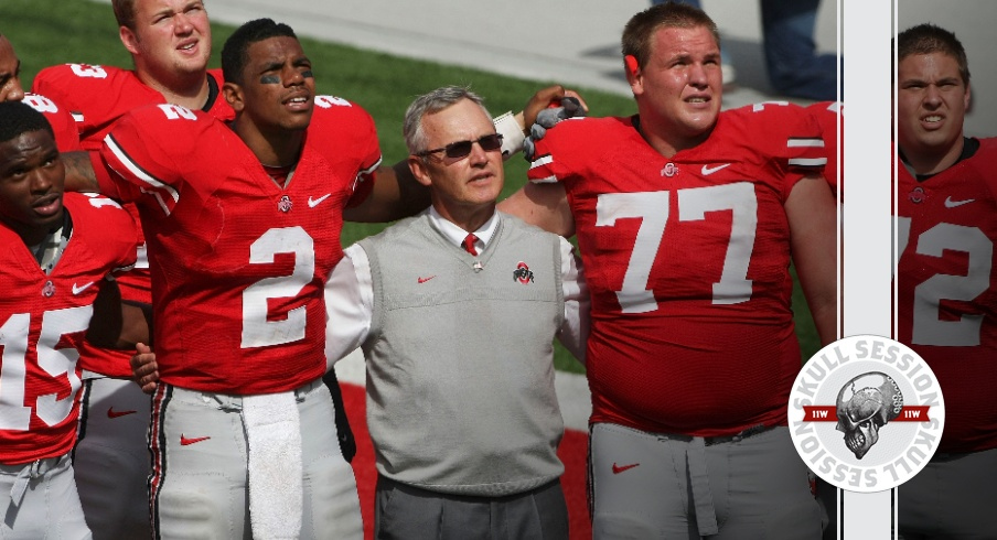 Terrelle Pryor and Jim Tressel