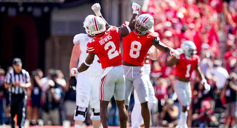 Caleb Downs and Arvell Reese