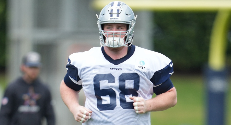 Cole Hutson at Dallas Cowboys Rookie Minicamp