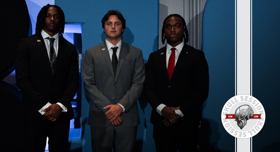 Jeremiah Smith, Julian Sayin and Jaylen McClain