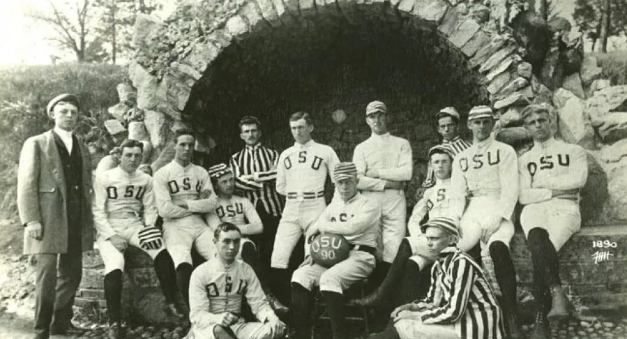 First Ohio State Football team, 1890 [Ohio State Archives]