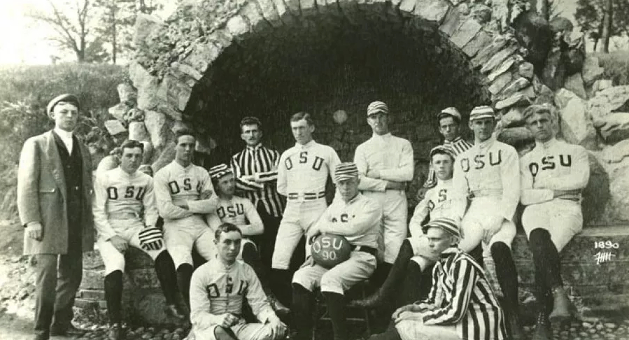 First Ohio State Football team, 1890 [Ohio State Archives]